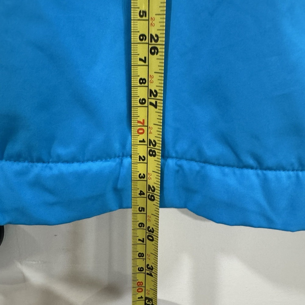 Adidas Golf Climaproof Wind Shirt Men Large Blue 1/4 Zip Bay Hills Club - Picture 7 of 11